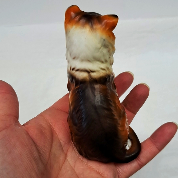 Vintage Napcoware marked Japan porcelain Collie dog figure - Picture 7 of 8